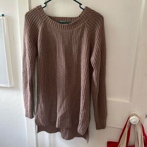 Open back charlotte russe sweater